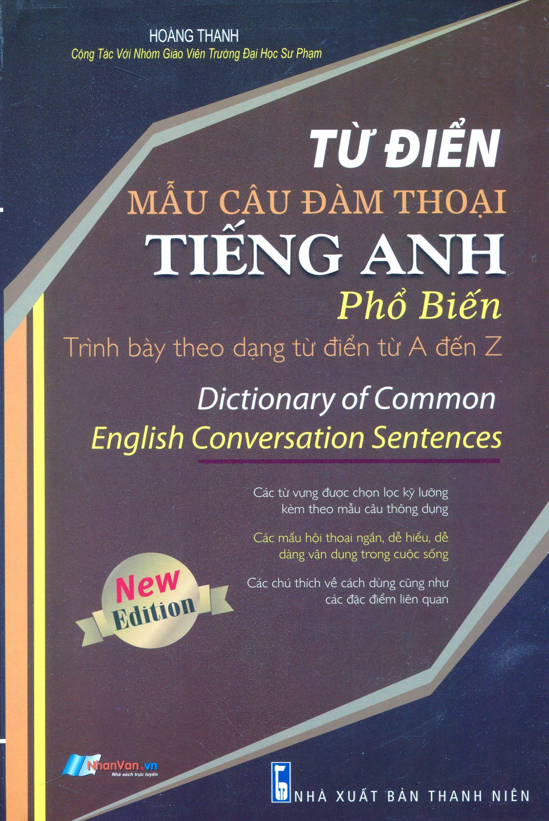 Từ Điển Mẫu Câu Đàm Thoại Tiếng Anh Phổ Biến: Từ A Đến Z - ảnh 3