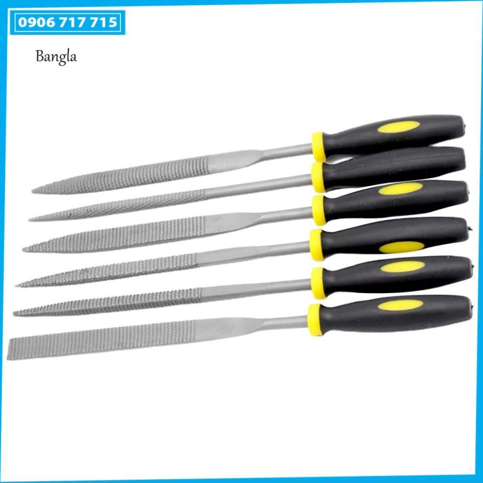 Bộ 6 Cây Dũa Gỗ Đa Năng Chuyên Nghiệp 3mm - 4mm - 5mm
