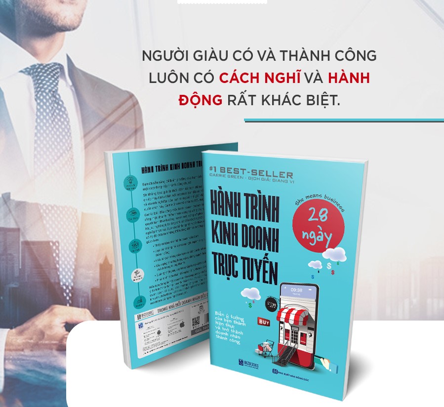 Sách-Hành trình kinh doanh trực tuyến 28 ngày