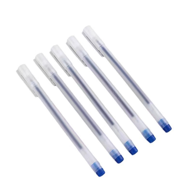 Bút Gel bút bi nước văn phòng mực gel 0.5mm mực đều nét chữ đẹp đủ màu