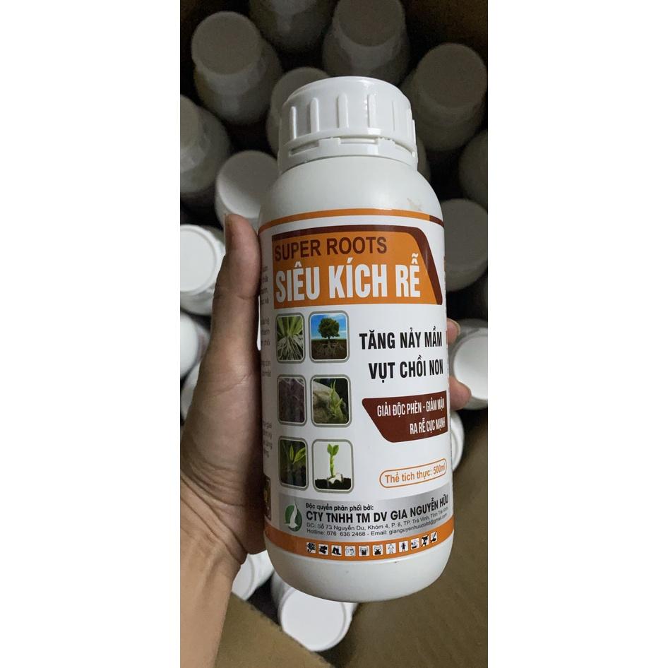 SIÊU KÍCH RỄ - SUPER ROOT. Kích rễ , bung chồi chai 500 ml