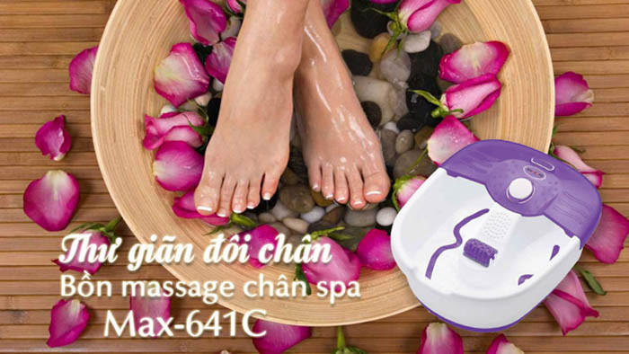 Bồn ngâm massage chân Spa Maxcare Max641C 2