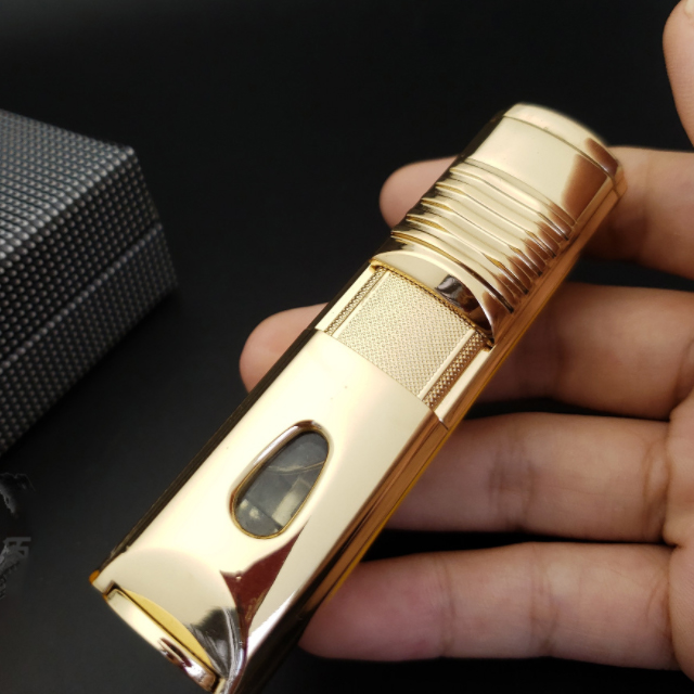 Vỏ Hột Quẹt Bật Lửa Khò 1 Tia Kiêm Đục  COB990 Thiết Kế Đẹp Độc Lạ Tiện Lợi - Dùng Gas Đá Cao Cấp