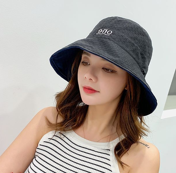 Mũ chống nắng chống UV vành vừa phong cách Hàn, nón chống nắng nữ đội 2 mặt thời trang