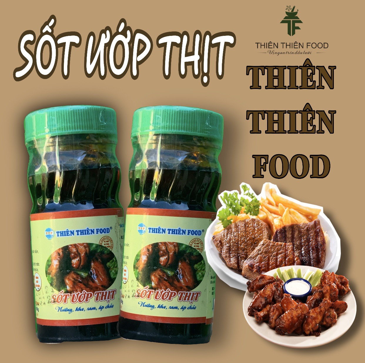 COMBO 6 CHAI SỐT ƯỚP THỊT