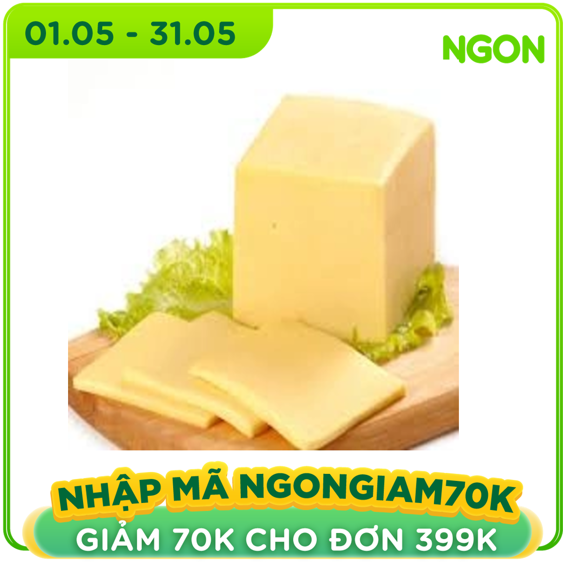 [CHỈ GIAO HCM] Phô Mai Mozzarella dạng khối 250gram - NK Đức