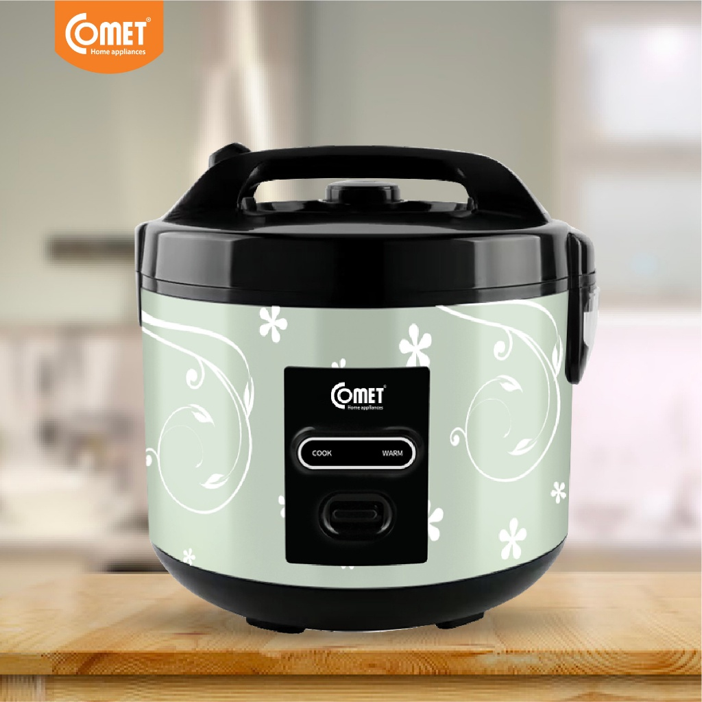 Nồi cơm điện nắp cài 1,8L COMET CM8016 - Hàng Chính Hãng