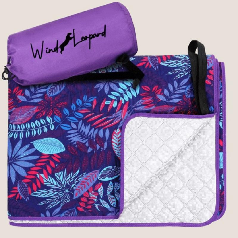 Gấp Gọn Chống Thấm Dã Ngoại Biển Thảm Di Động Ngoài Trời In Hình Ẩm Cắm Trại Ngủ Thảm Du Lịch