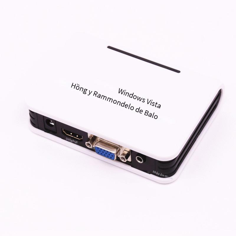 Giao hàng nhanh bộ chuyển đổi giao diện hd vga sang hdmi với âm thanh sang máy tính vga sang máy chiếu tv hdmi