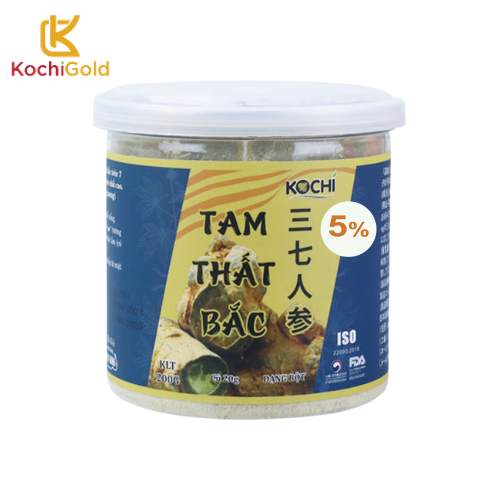 Tam thất bắc Kochi Dạng bột [Hộp 200g