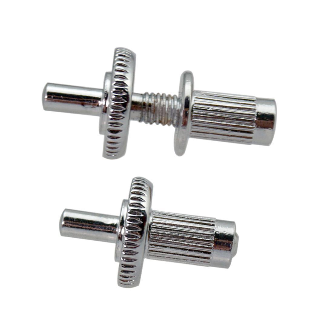2pcs Guitar Bridge Studs Locking Posts for Electric Guitar