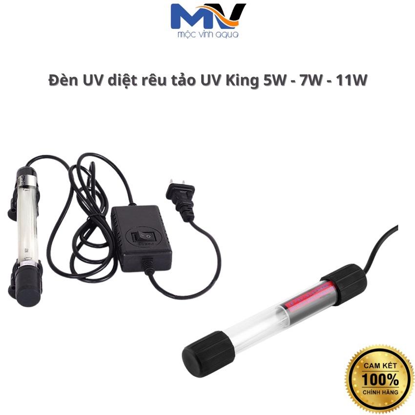 Đèn uv diệt khuẩn diệt tảo có hại cho hồ cá công suất 5w/7w/11w cực tốt