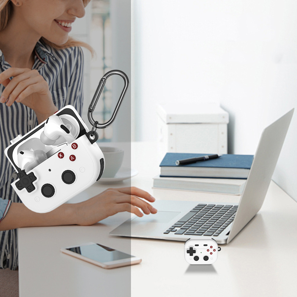 Bao Case Ốp Tay Cầm Game Có Khóa Chống Thất Lạc Rơi Tai Nghe cho Airpods 4 / Airpods Pro 3 - Hàng Chính Hãng