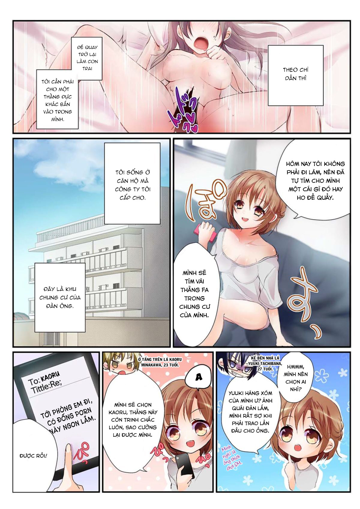 thuốc biến đổi giới tính chapter 1 3