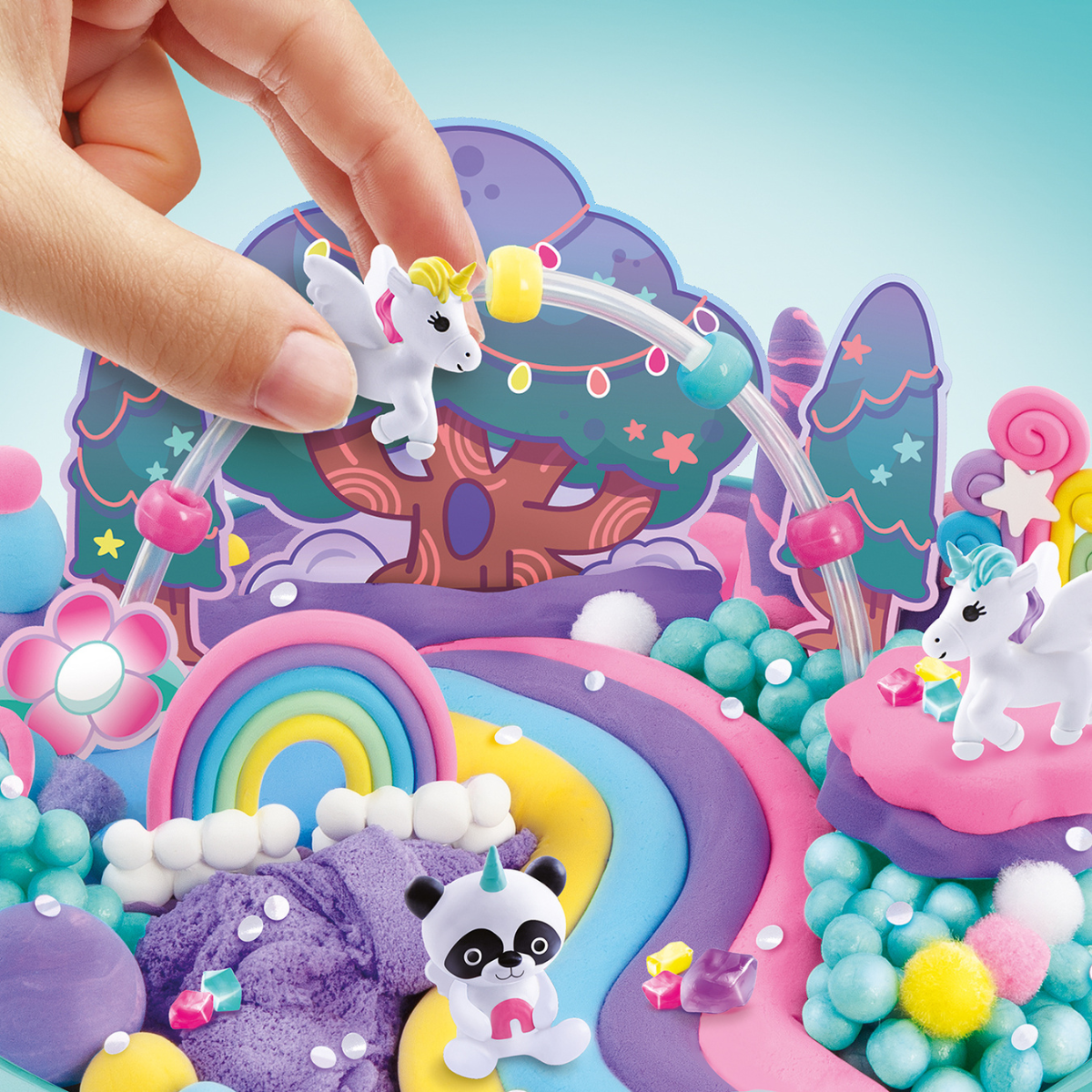 Đồ Chơi Playset Sáng Tạo Vương Quốc Kỳ Lân STYLE4EVER SEN002