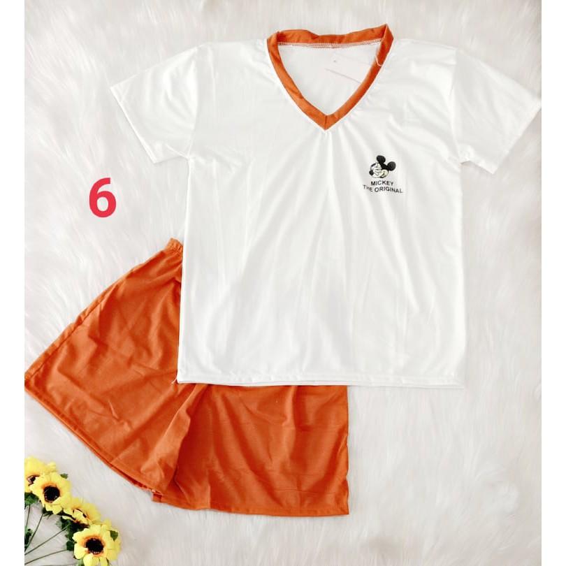 Xả rẻ bộ thun cotton nữ - 35 đến 55kg - ẢNH THẬT