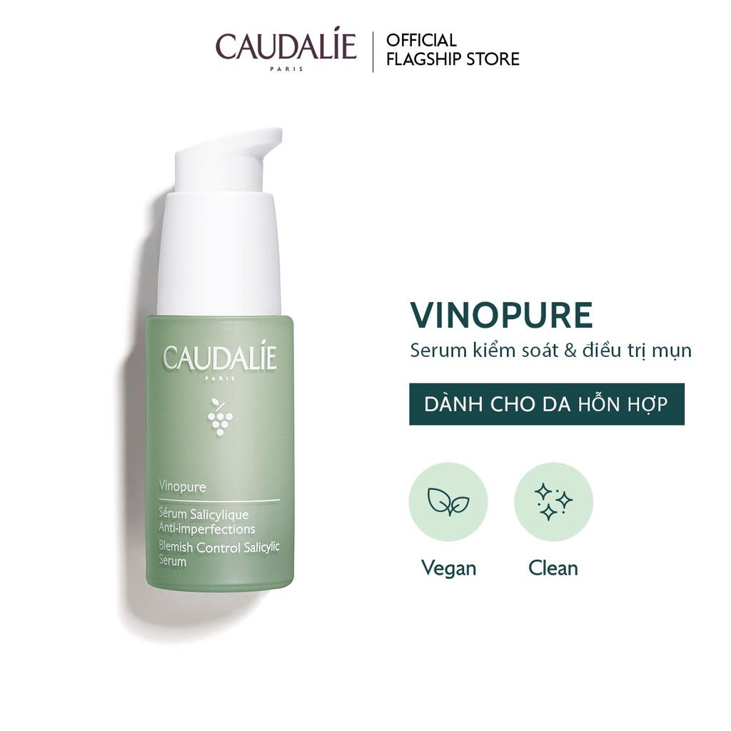 Serum kiểm soát và cải thiện mụn Caudalie Vinopure Blemish Control Salicylic Serum 30ml