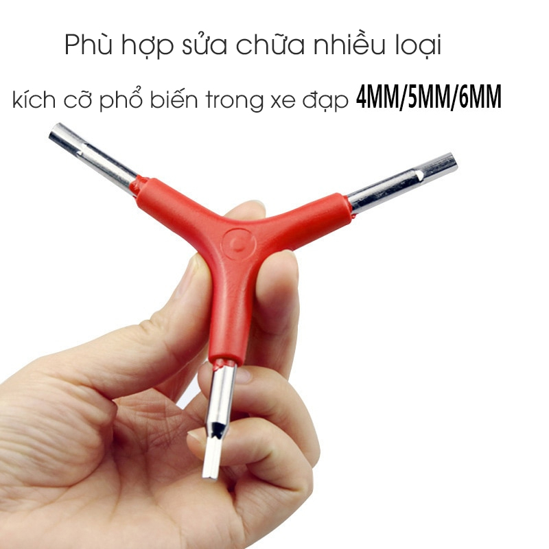 Lục Giác Tam Giác 3 Cạnh size 4mm/5mm/6mm cờ lê lục giác mini giúp sửa chữa Xe Đạp MTB nhỏ gọn, dễ dàng mang theo Mai Lee