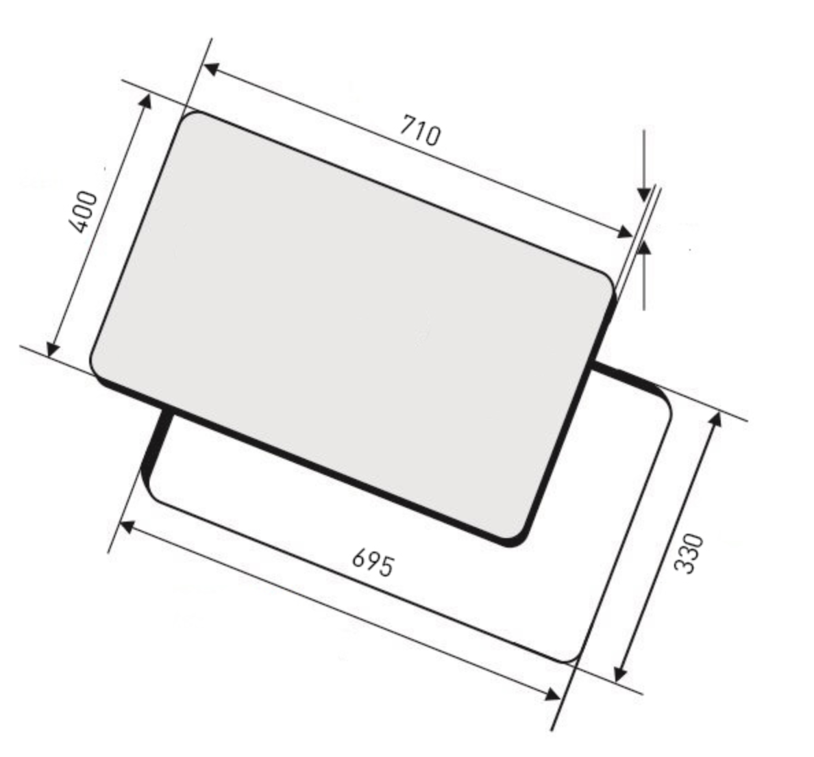 BẾP HỒNG NGOẠI KẾT HỢP ĐIỆN TỪ H14 EMH7520BL - ELICA Ý - Hàng Chính Hãng