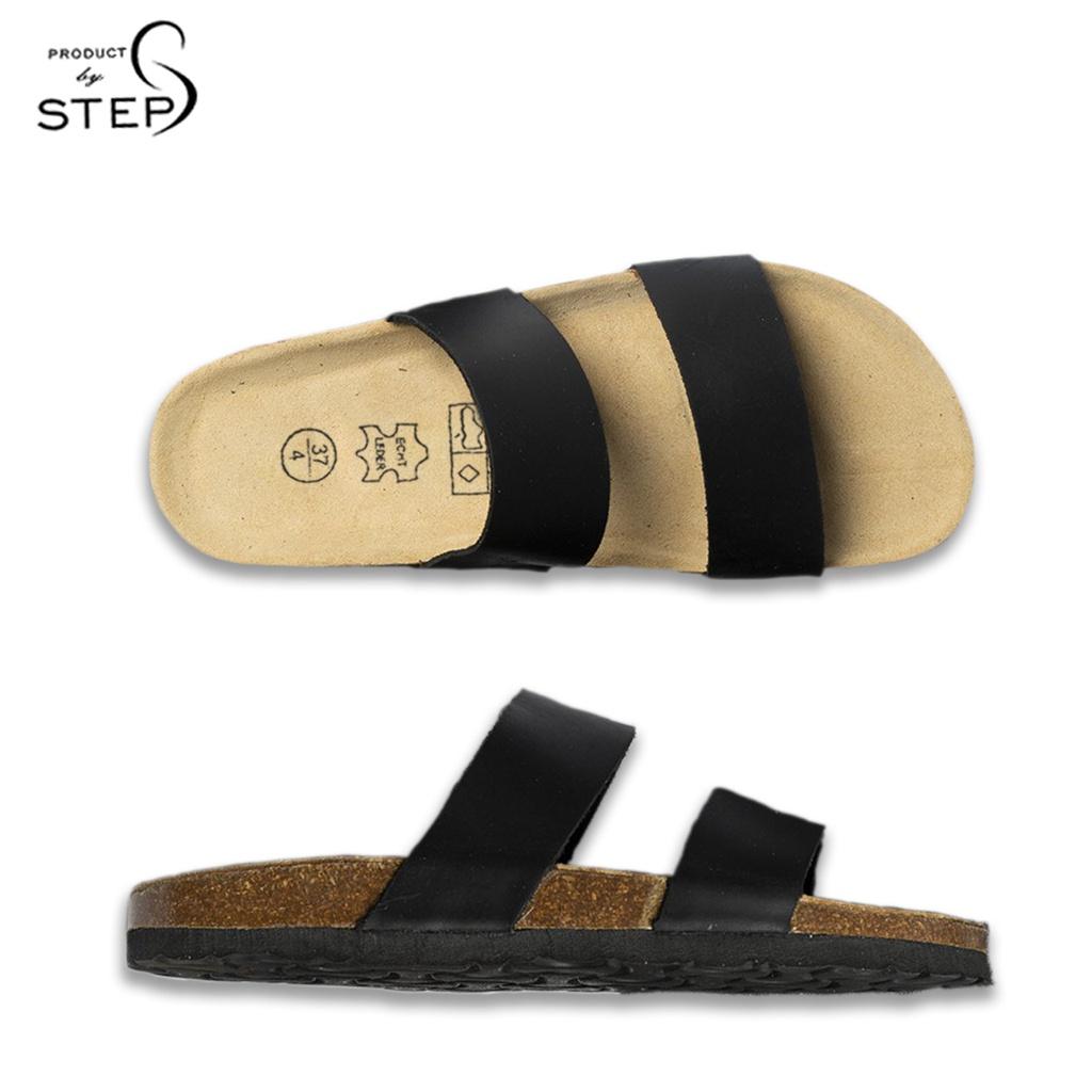 Dép đế trấu Unisex Da Quai đôi (Size 35-45)