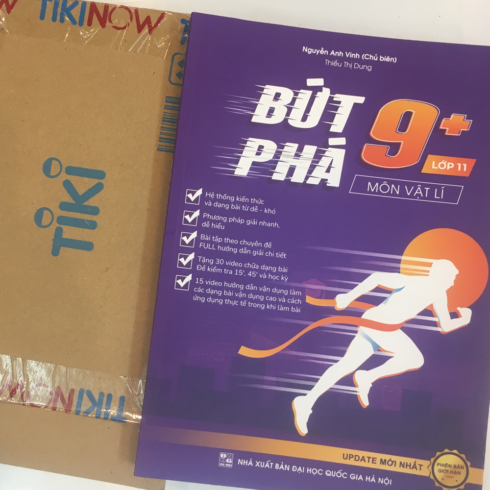Sách Bứt phá 9+ môn Vật lí lớp 11