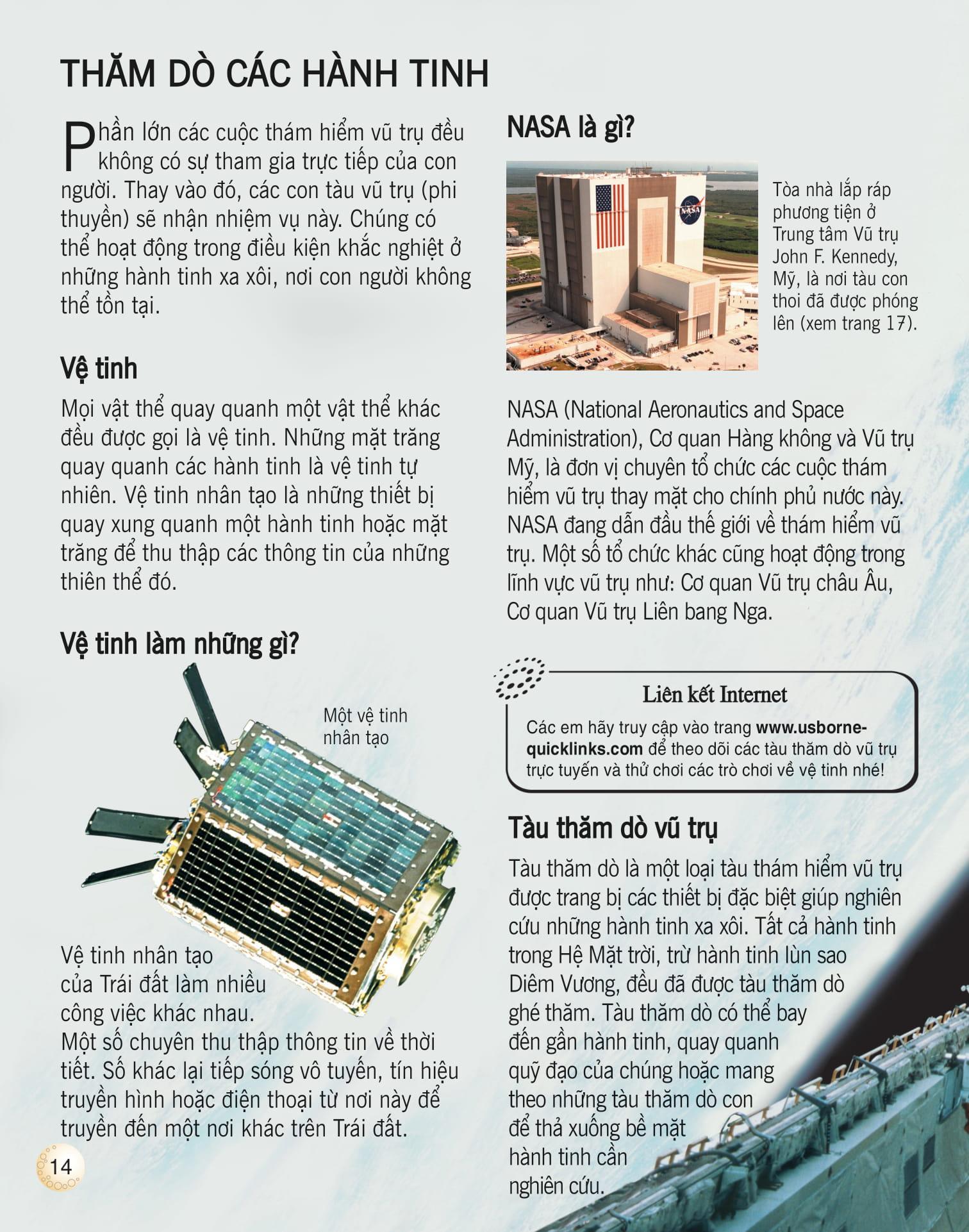 Sách Bách Khoa Tri Thức Về Khám Phá Thế Giới Cho Trẻ Em - Vũ Trụ (Bìa Mềm - Tái Bản 2018)