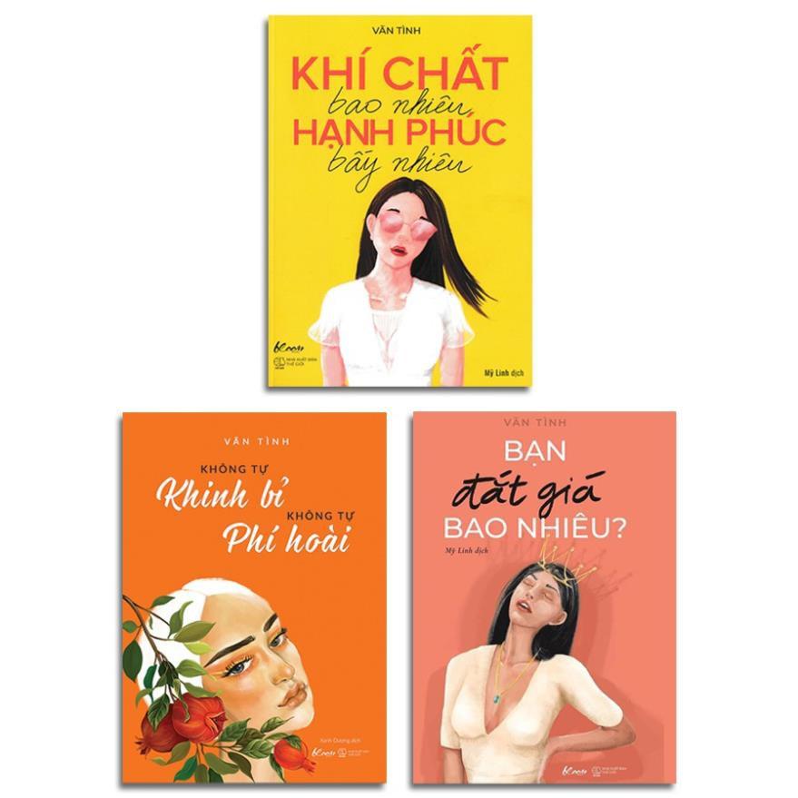 Sách - Bạn Đắt Giá Bao Nhiêu + Khí Chất Bao Nhiêu + Không Tự Khinh Bỉ Không Tự Phí Hoài