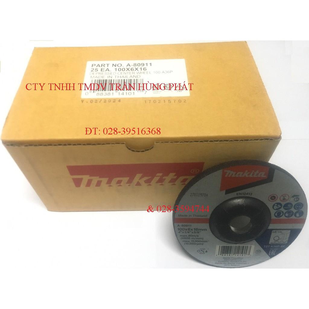 Đá mài MAKITA 100mm A-80911  - Hàng Chính Hãng