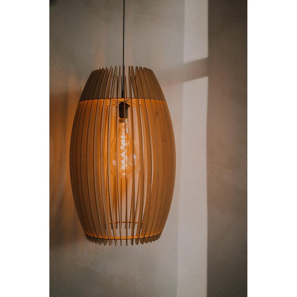 1 TẶNG 1 - đèn gỗ thả trần gia công SANG TRỌNG cao cấp