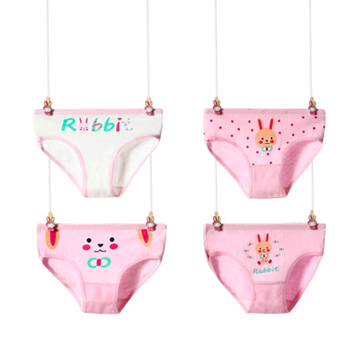 Quần lót cotton cho bé gái 2-12 tuổi chất cotton mềm thoáng khí co giãn tốt họa tiết đủ màu sắc đáng yêu  – SC018