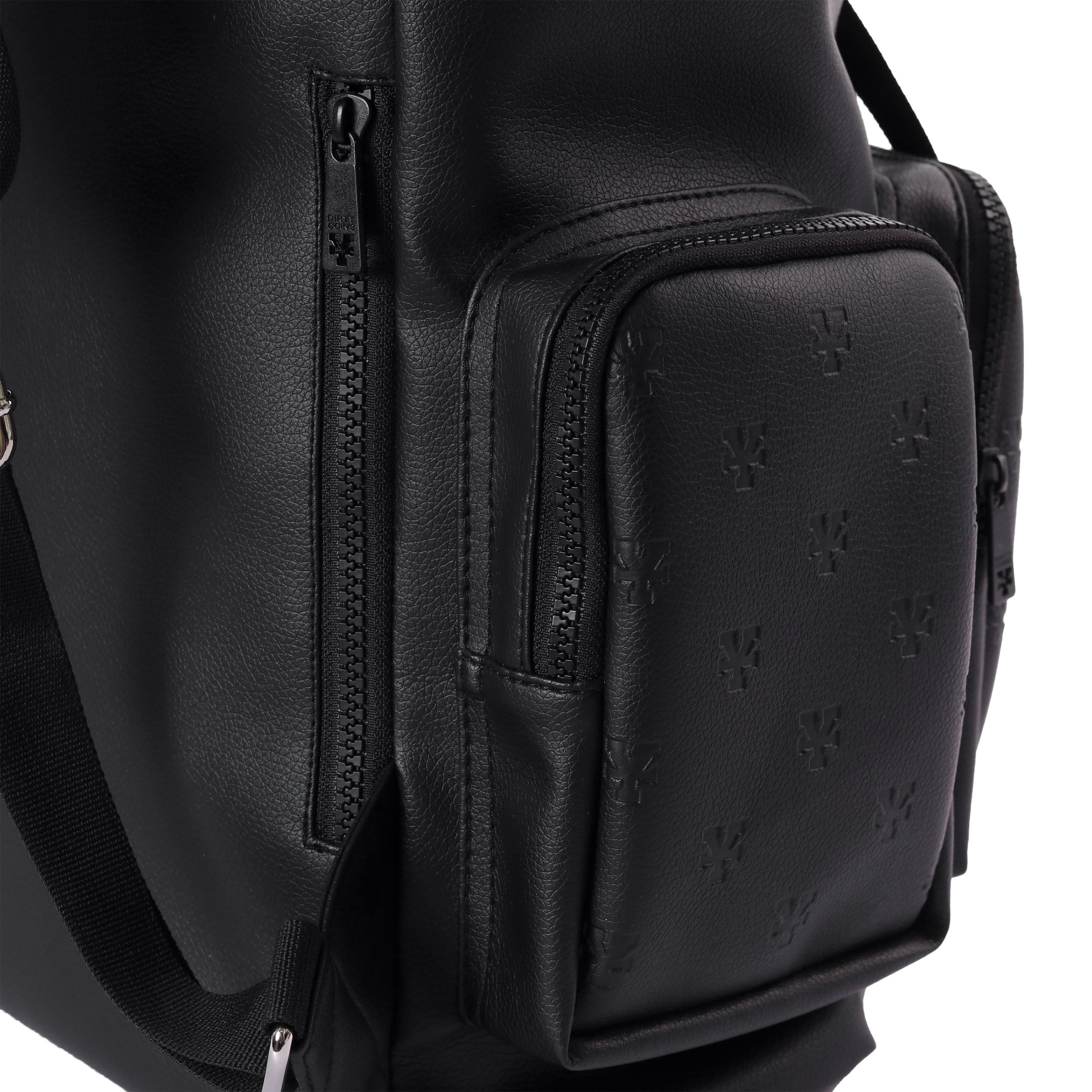 Balô [Dirtycoins x B Ray] Signature Leather Backpack - Black