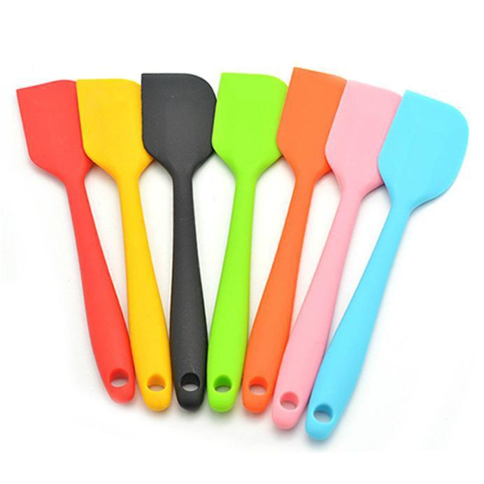 Dụng cụ cây vét bột spatula silicon đúc 21-28cm/Phới vét đồ đá xay silicon (vét kem, vét bột, làm bánh