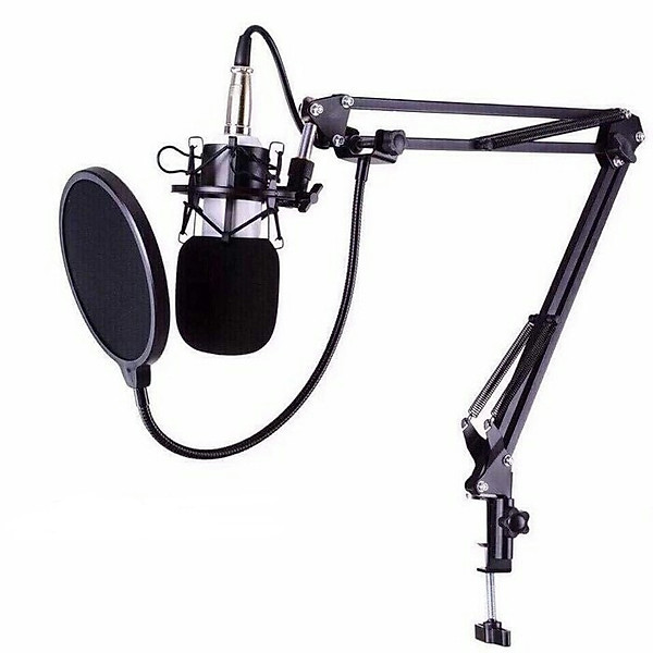 Giá Đỡ Micro Thu Âm Kẹp Bàn Phục Vụ Livestream - Hội Thảo - Thu Âm Tại Nhà - Hàng chính hãng
