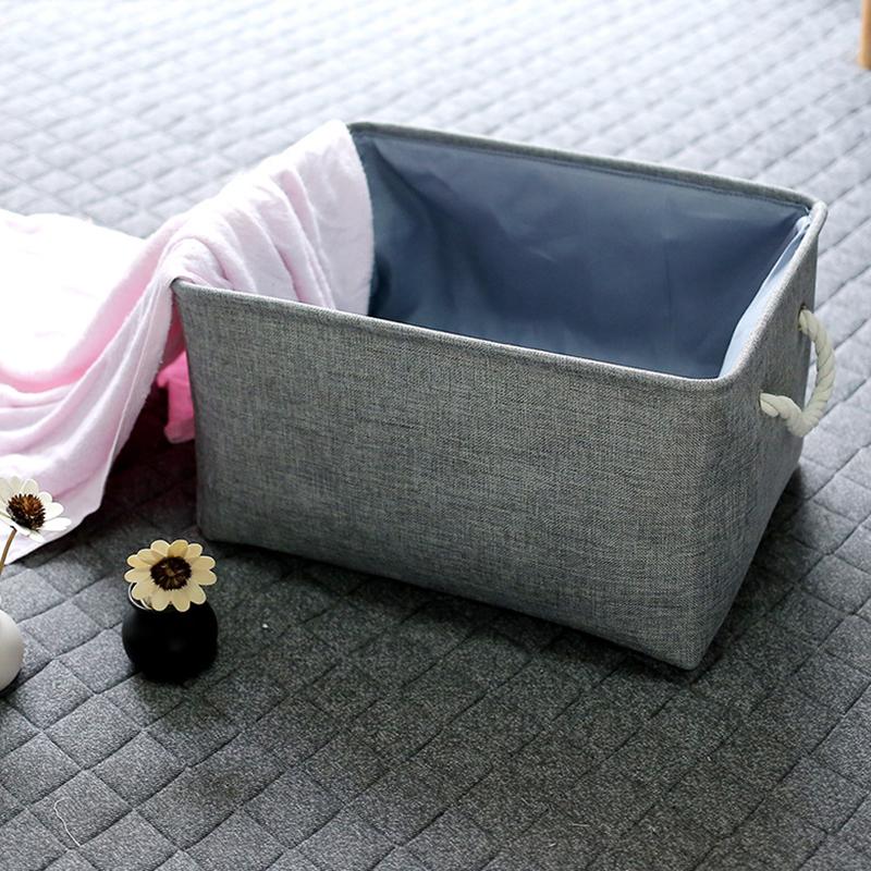 Giỏ Vải Đựng Quần Áo Có Quai Xách Tiện Lợi