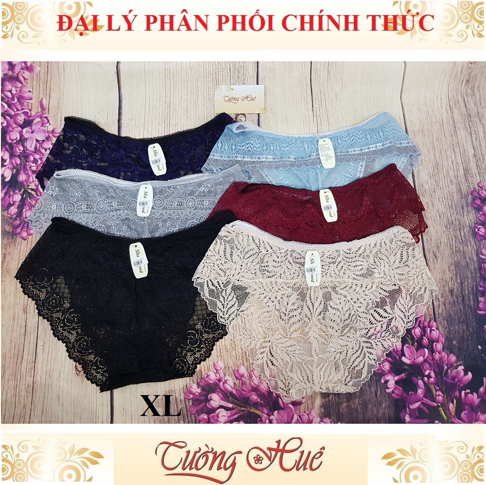 Quần lót nữ ren, màu ngẫu nhiên size XL.