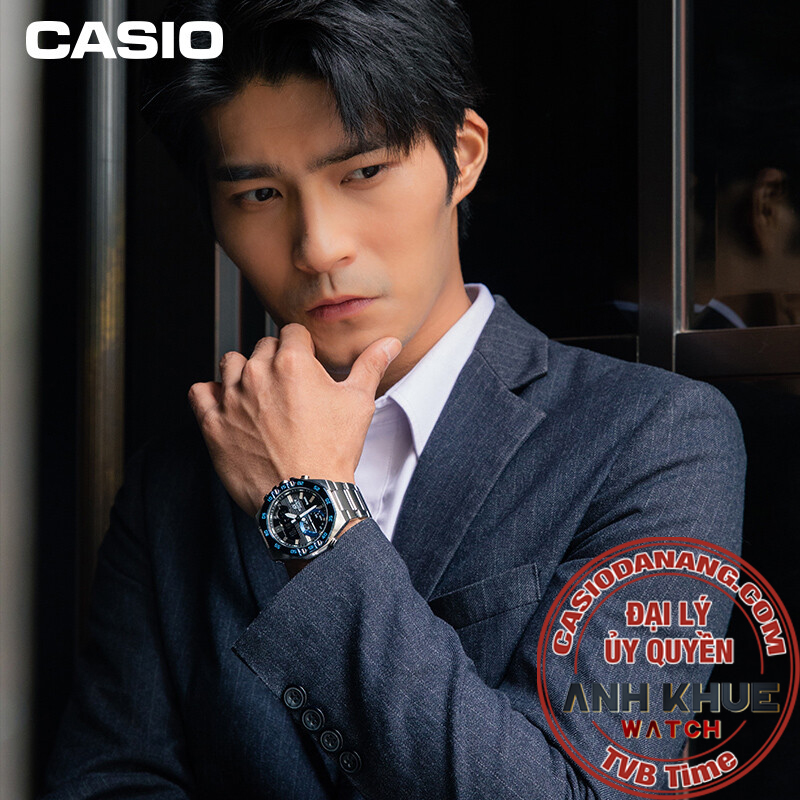 Đồng hồ nam dây kim loại Casio Edifice chính hãng ECB-10DB-1BDF (48mm)