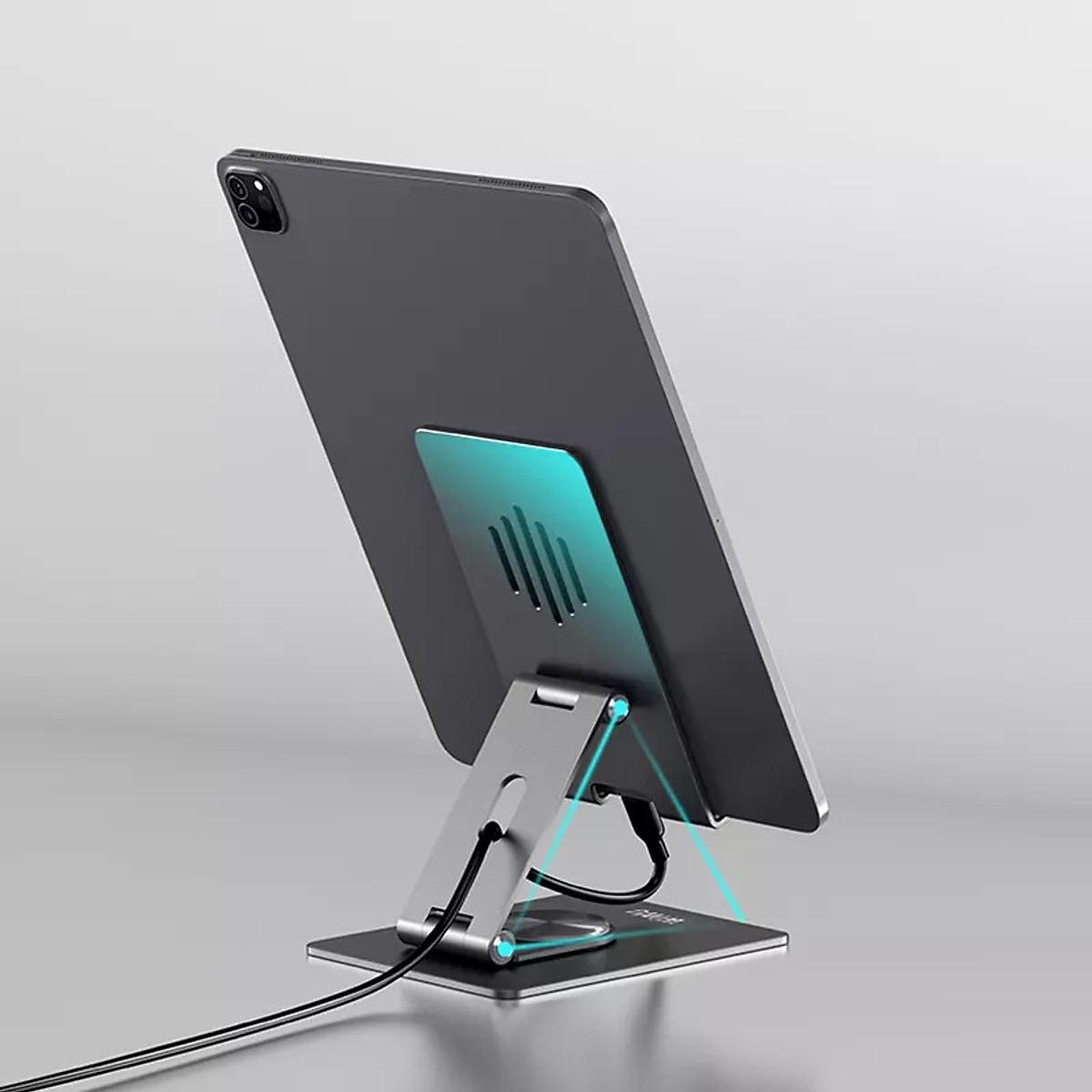Giá đỡ Wi wu Rotation Stand ZM-013 ( Kim loại , xoay 360º) cho điện thoại và máy tính bảng - Hàng chính hãng