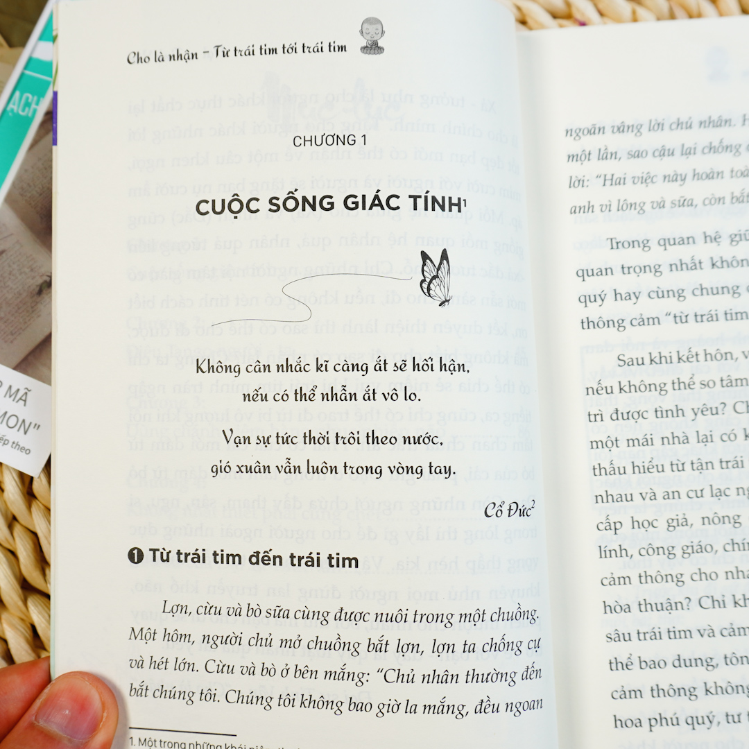 Sách - Cho là nhận - Từ trái tim tới trái tim - MCBooks