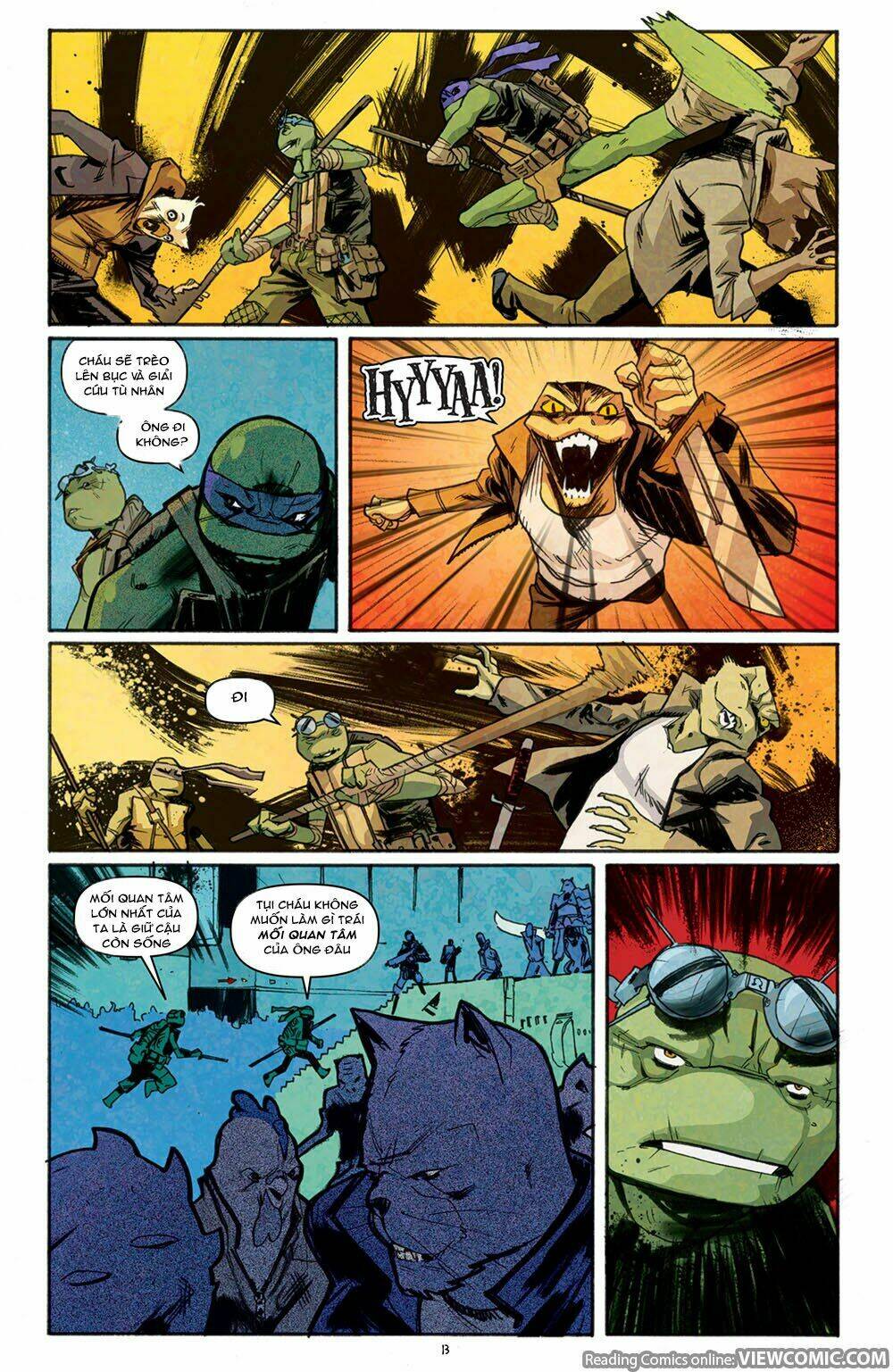 teenage mutant ninja heroes: turtles in time chapter 4 14