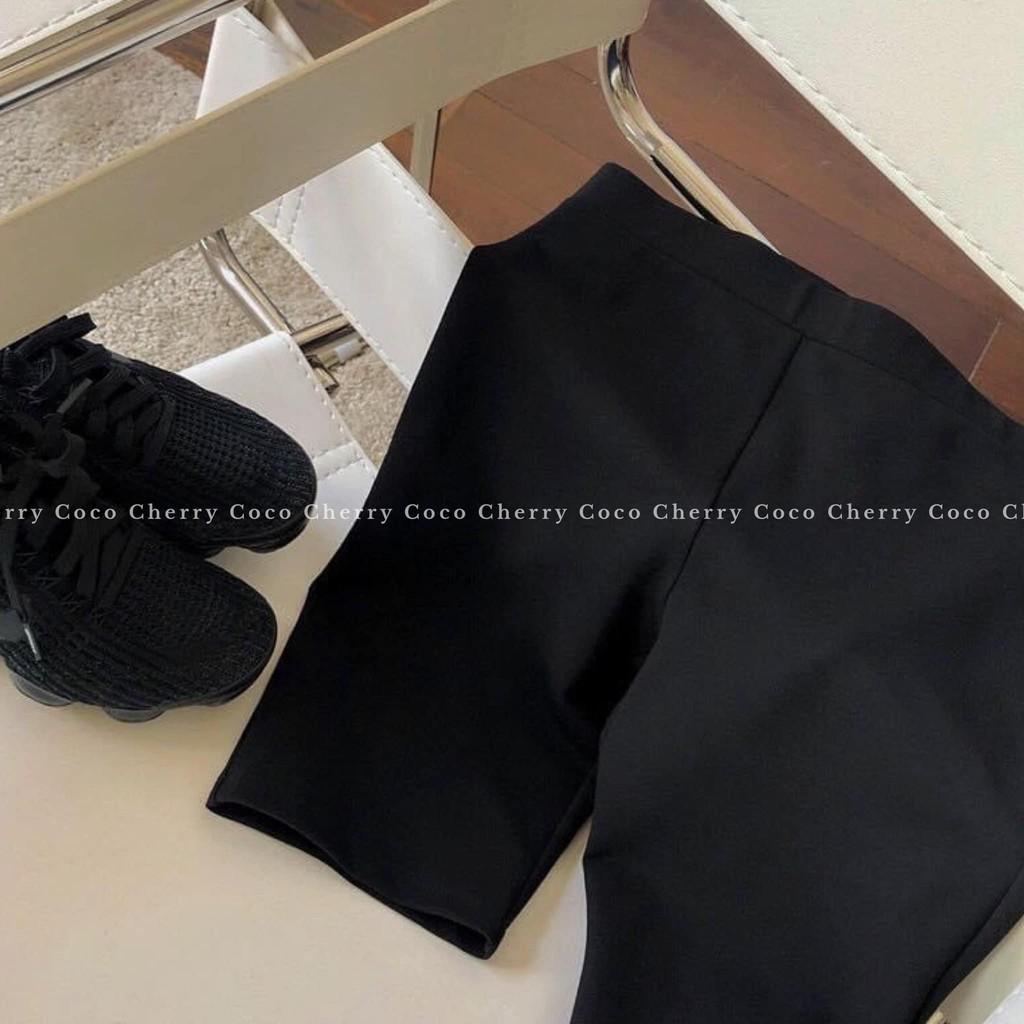 Quần Legging đùi Thái Lan 22108 CHERRY COCO