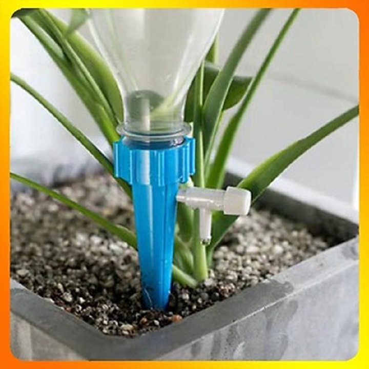 Bộ đầu tưới nhỏ giọt gắn chai nước tưới cây cảnh, rau hoa
