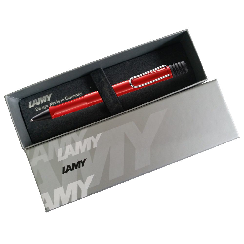 Bút LAMY Safari Ballpoint pen-4000884 Shiny Red