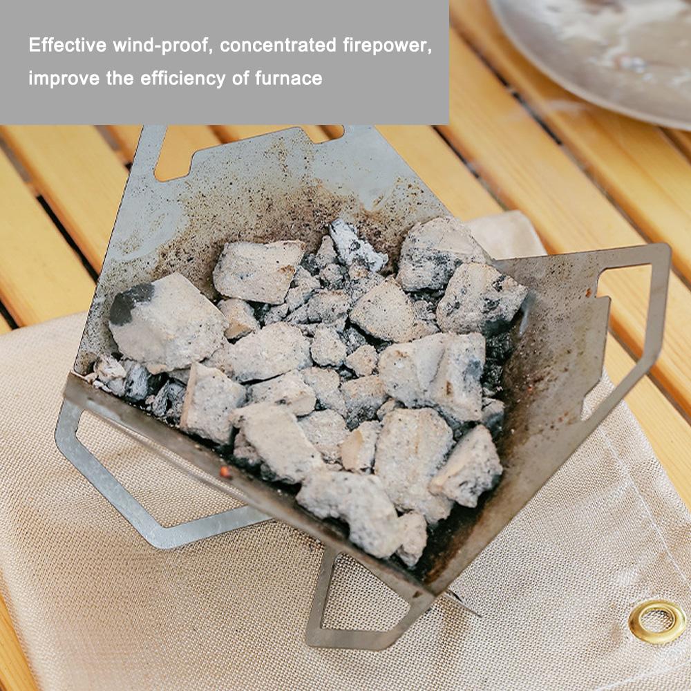 Bếp di động có thể tháo rời bằng thép không gỉ đi Picnic, nướng BBQ