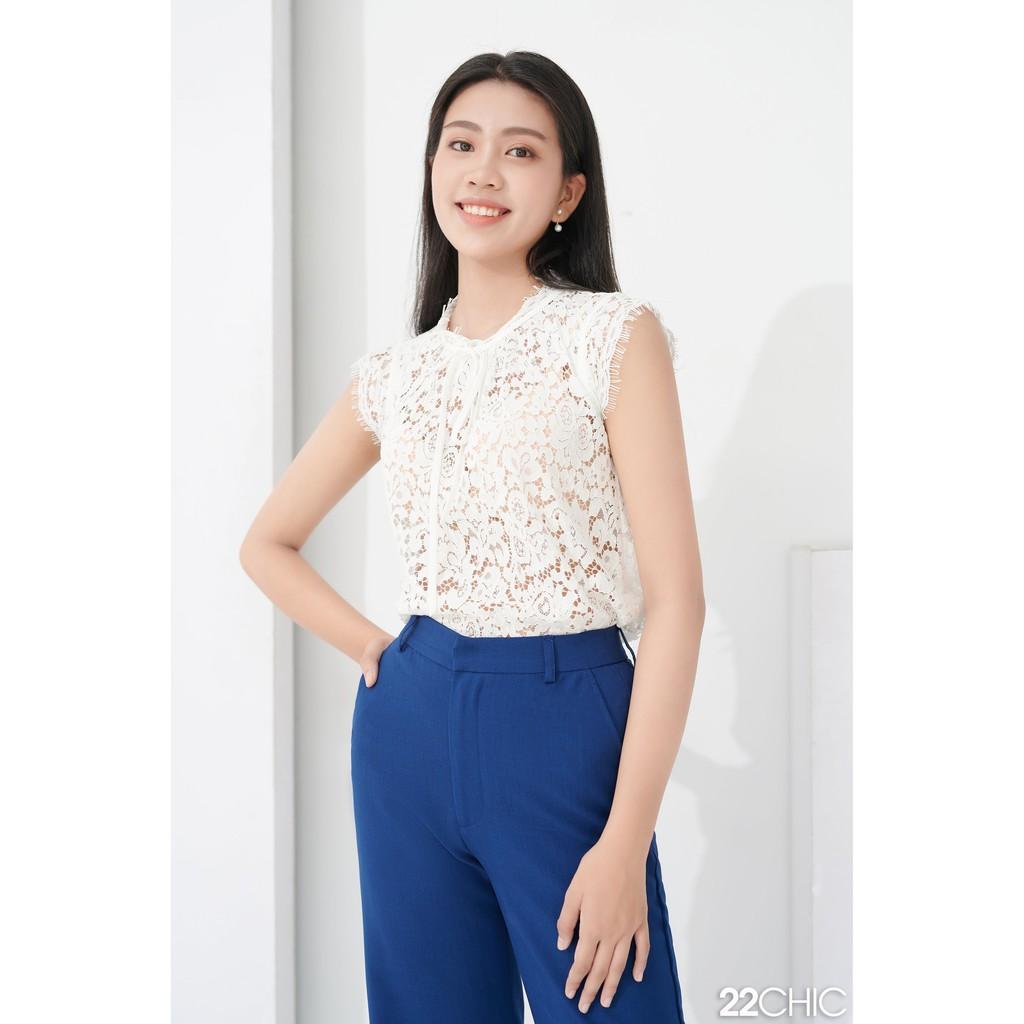 Áo ren trắng kiểu thời trang Umi Skirt - 22CHIC