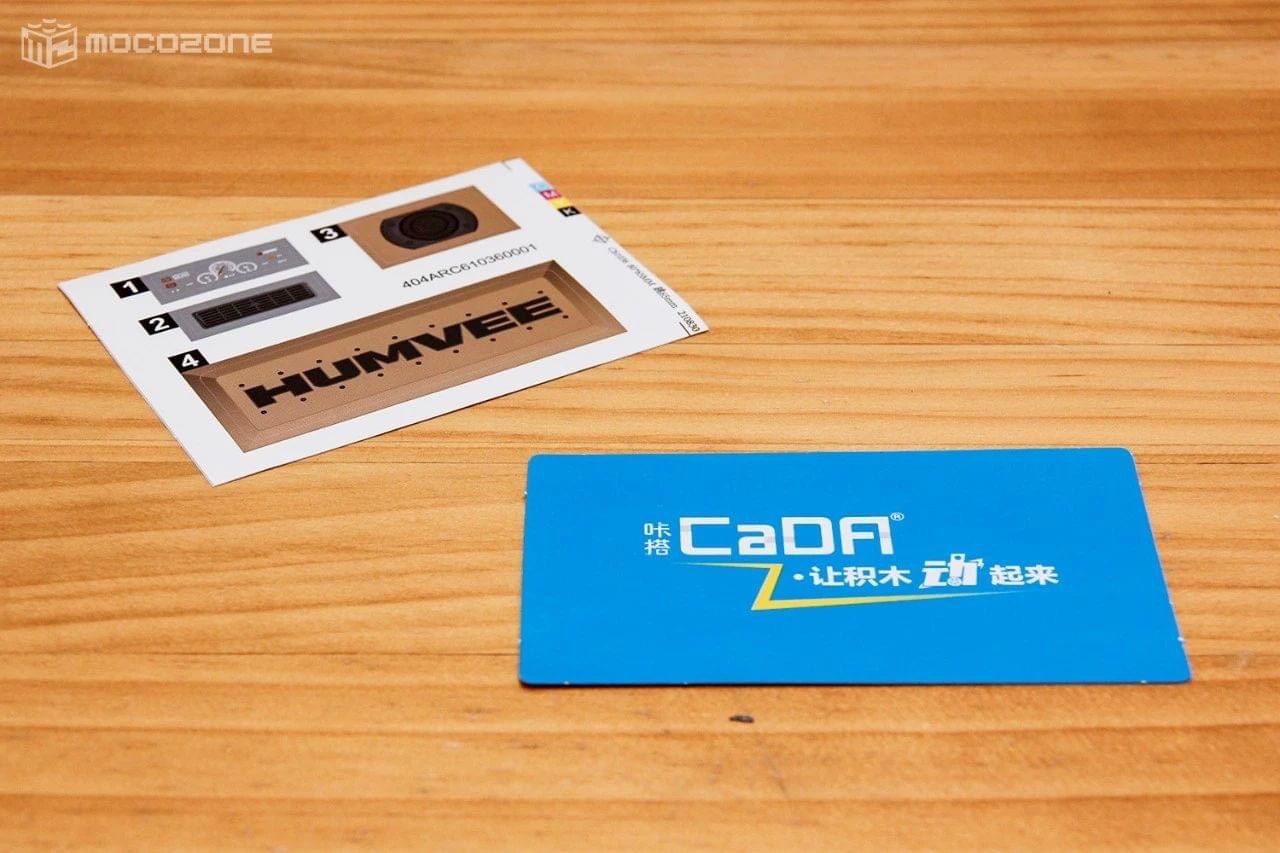 Đồ Chơi Lắp Ráp Có Điều Khiển Xe Địa Hình Chiến Đấu - CADA C61036W Tỷ Lệ 1:8 Mô Hình Tĩnh