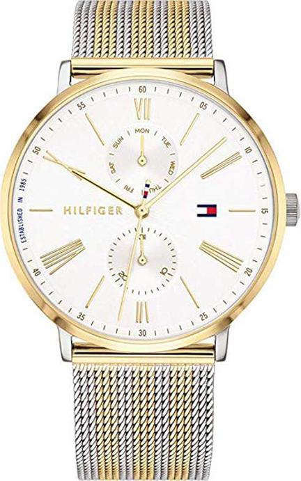 Đồng Hồ Nữ Lịch Thứ Dây Lưới PVD Màu Vàng Tommy Hilfiger 1782074 (38mm)