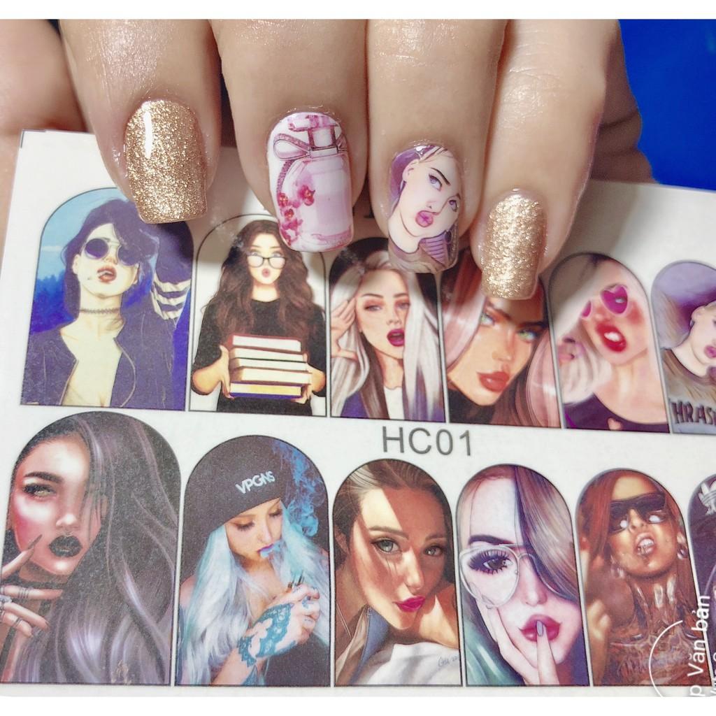 Miếng Dán Sticker 3D nước