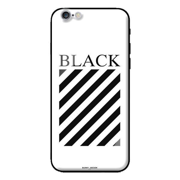 Ốp kính cường lực cho iPhone 6s Đen - Hàng chính hãng