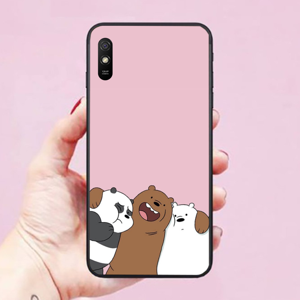Ốp lưng dành cho điện thoại Xiaomi Redmi 9A hình Chú Gấu Cute