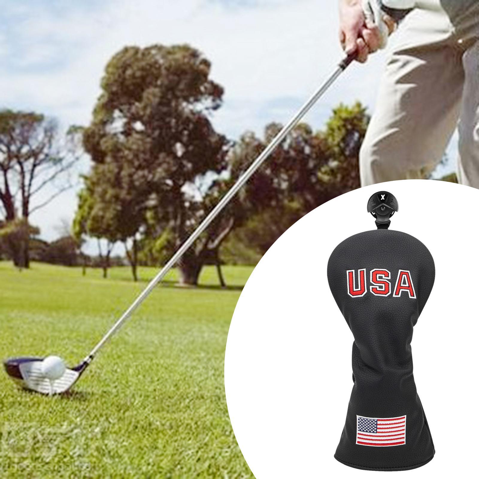 Golf Covers Head Covers Driver Fairway Woods Headcovers for Golf Club Fits All Fairway and Driver Clubs